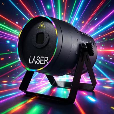 5W RGB Sound DMX512 Auto Animated laser lights