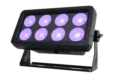 Cold white and warm white 2in1 5x80w ip65 led wall washer
