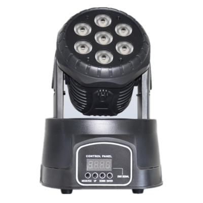 7x10W Baby Moving Head Wash