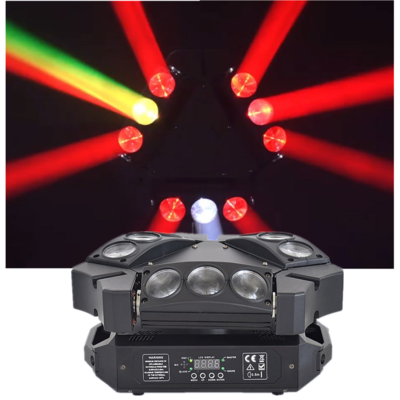 Led Spider Beam 9X12W Moving Head Light