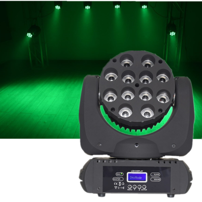 12x10W RGBW LED Wash Moving Head